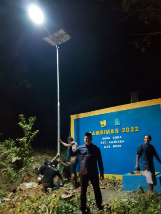 Pemasangan lampu 2024